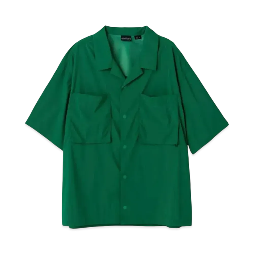 WILD THINGS S/S Camp Shirt "Green"