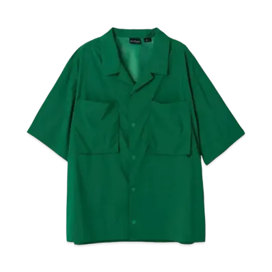 WILD THINGS S/S Camp Shirt "Green"