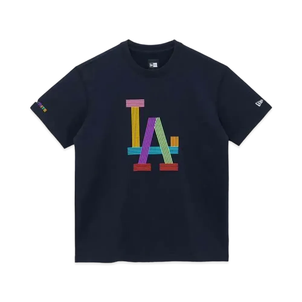 NEW ERA BTS x MLB Dynamite Los Angeles Dodgers Performance Tee "Navy"
