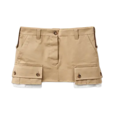 MIU MIU Women's Chino Skirt "Cord"