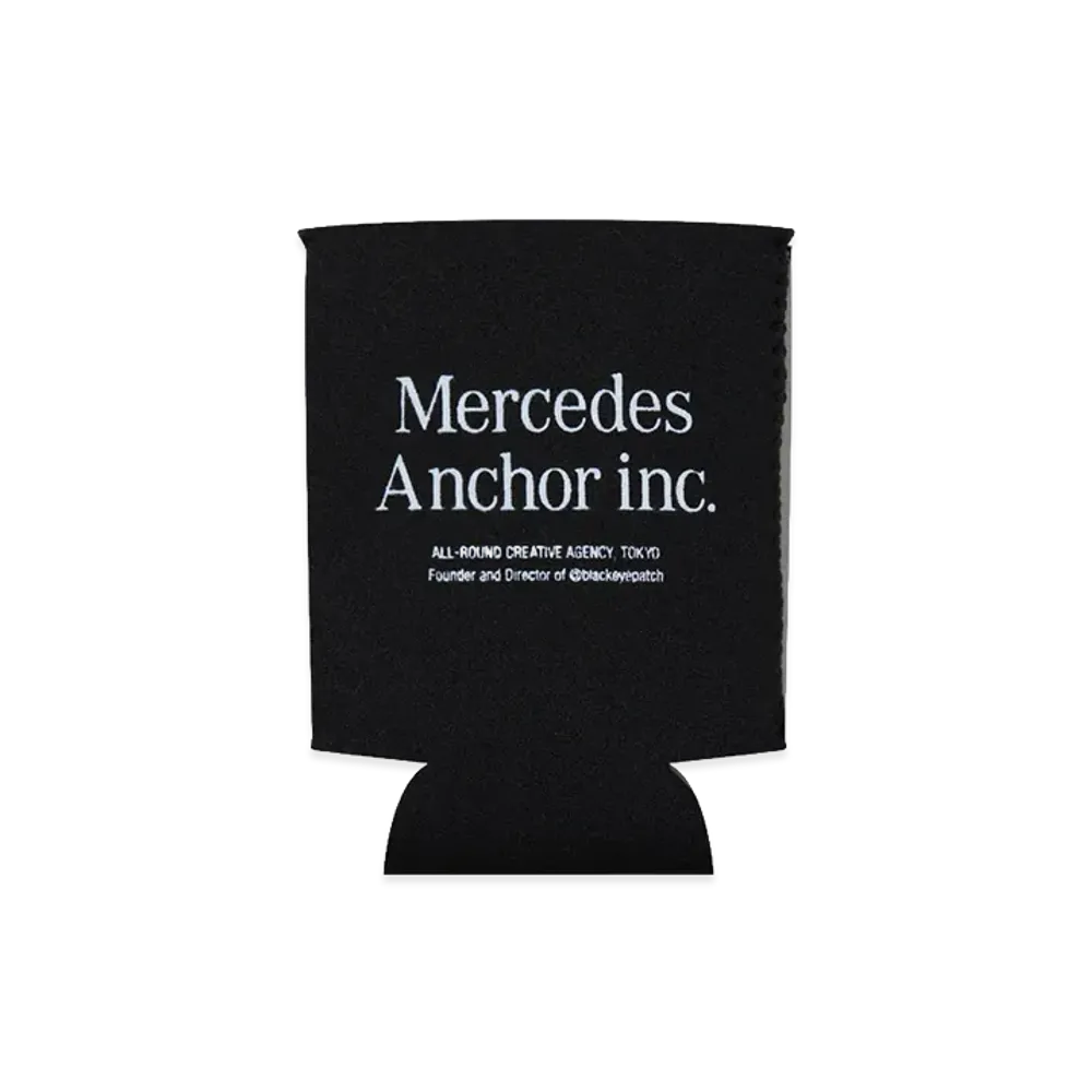 Mercedes Anchor inc. Logo Coozie "Black"