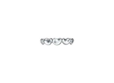 Tiffany & Co. Bean Design Continuous Ring "Silver"