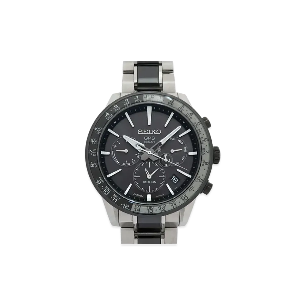 SEIKO Astron Dual Time "Black" SBXC011