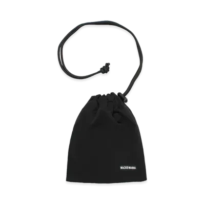 WACKO MARIA Drawstring Bag "Black"