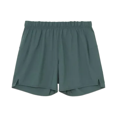 Goldwin Stretch Run Shorts (Unisex) "Deep Cypress"