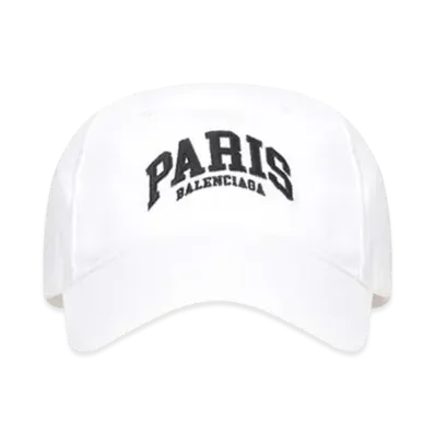 BALENCIAGA Cities Paris Cap "White"