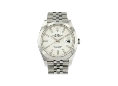 ROLEX Date-Just 41 White Dial 126300