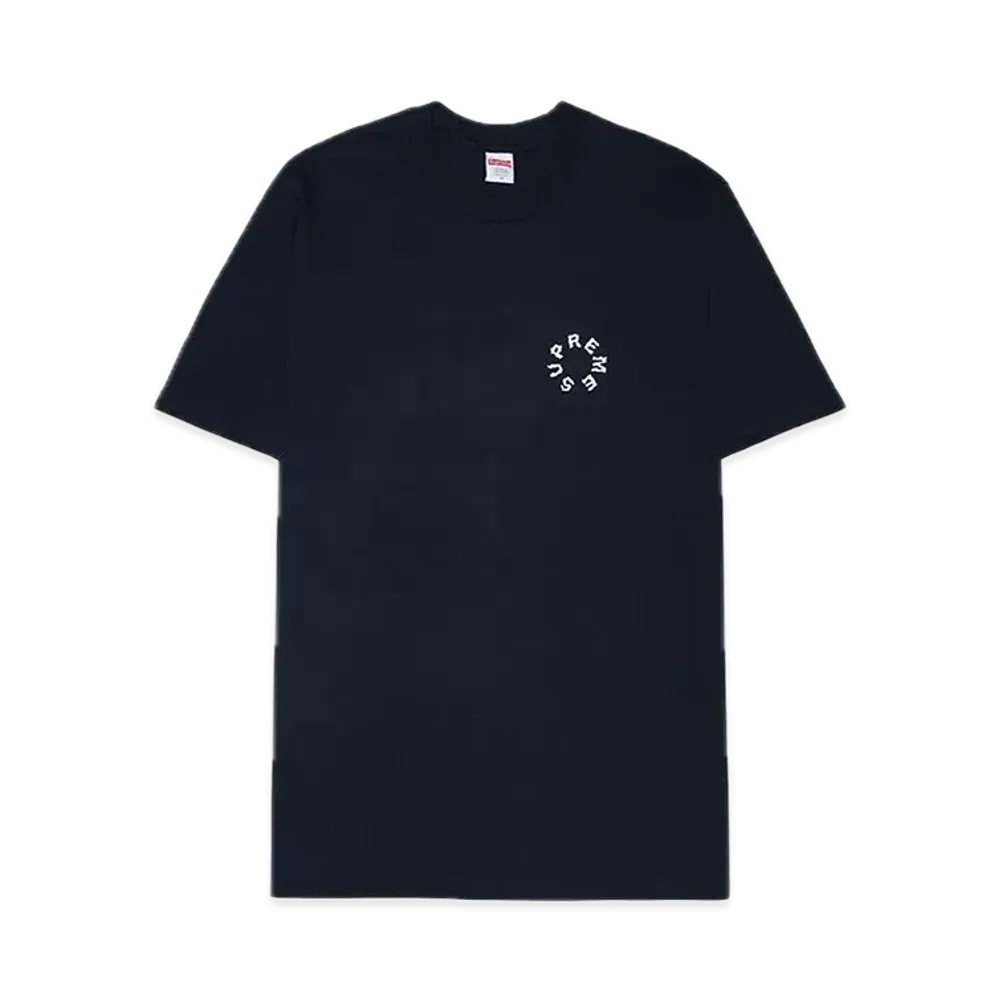 Supreme Marble Tee "Navy"