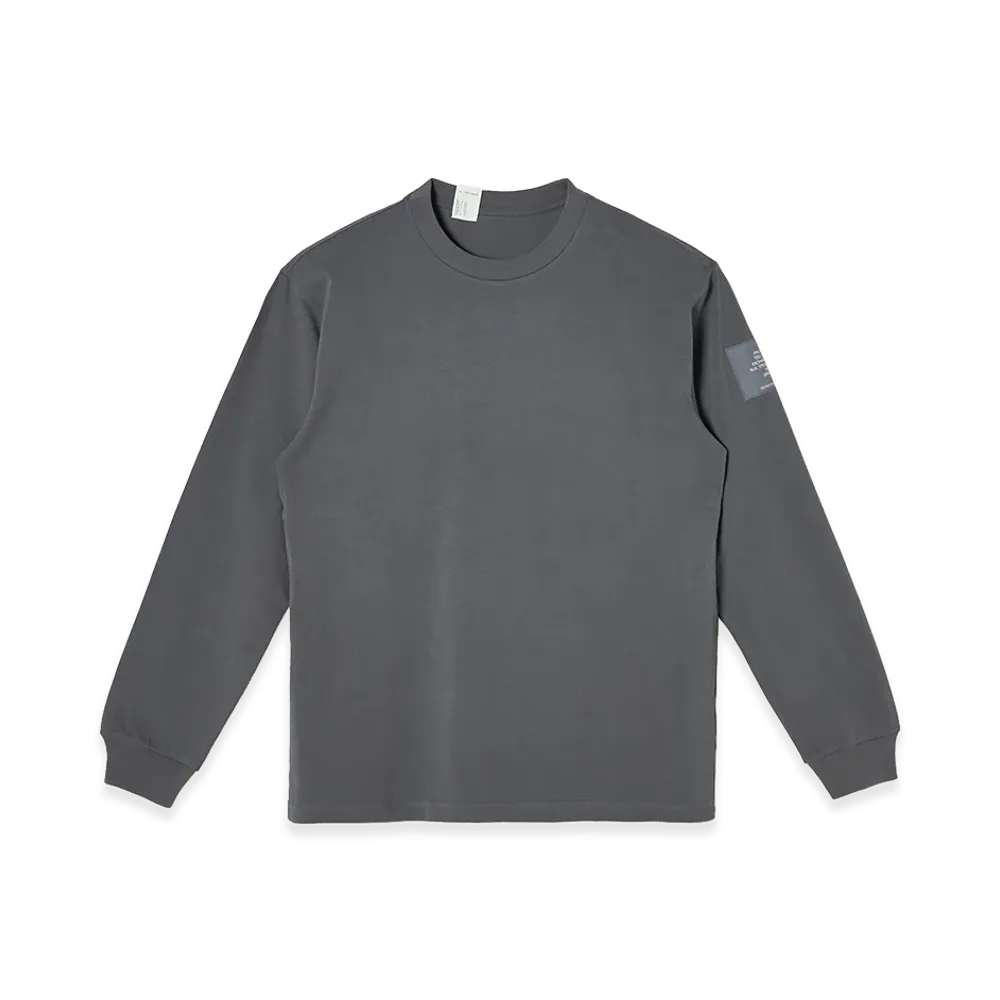 N.HOOLYWOOD TEST PRODUCT EXCHANGE SERVICE Long Sleeve T-Shirt "Charcoal"
