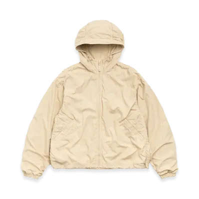 Stussy Double Cotton Hooded Jacket "Sand"
