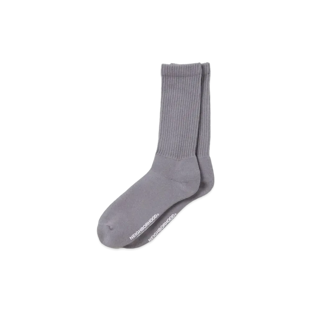 NEIGHBORHOOD Plain Socks "Gray"