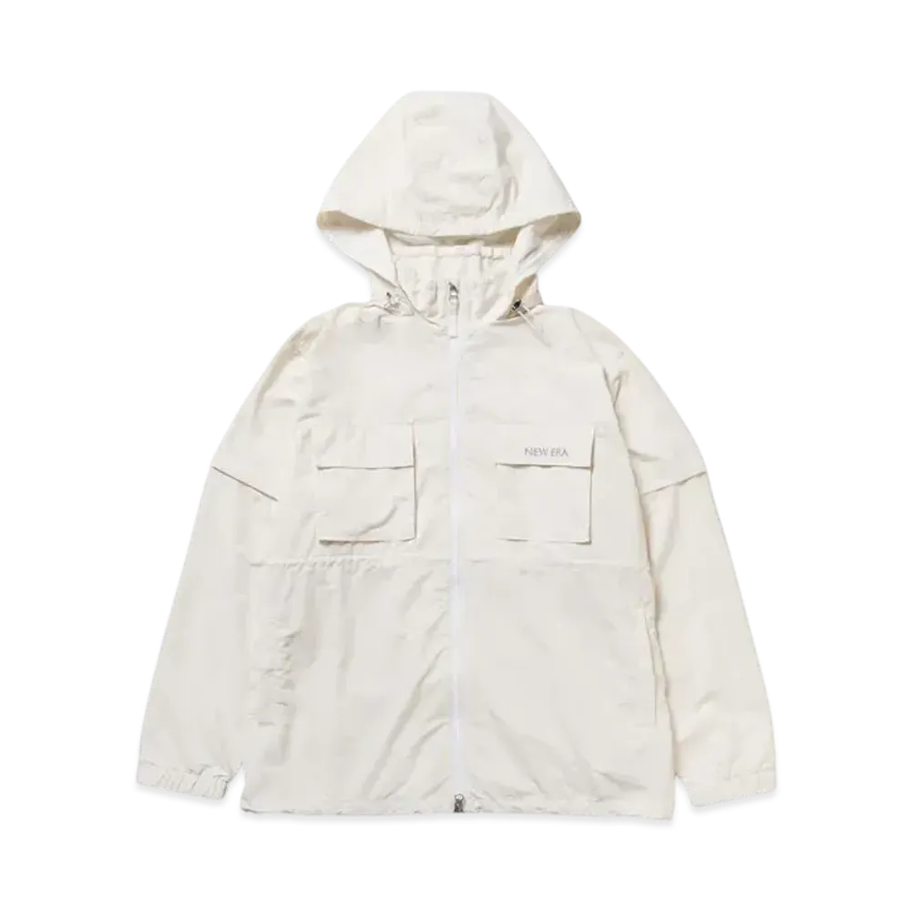 NEW ERA Golf Women's Pullover Jacket Water Repellent 2Way "White"