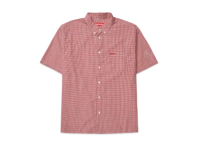 Supreme Gingham S/S Shirt "Red"