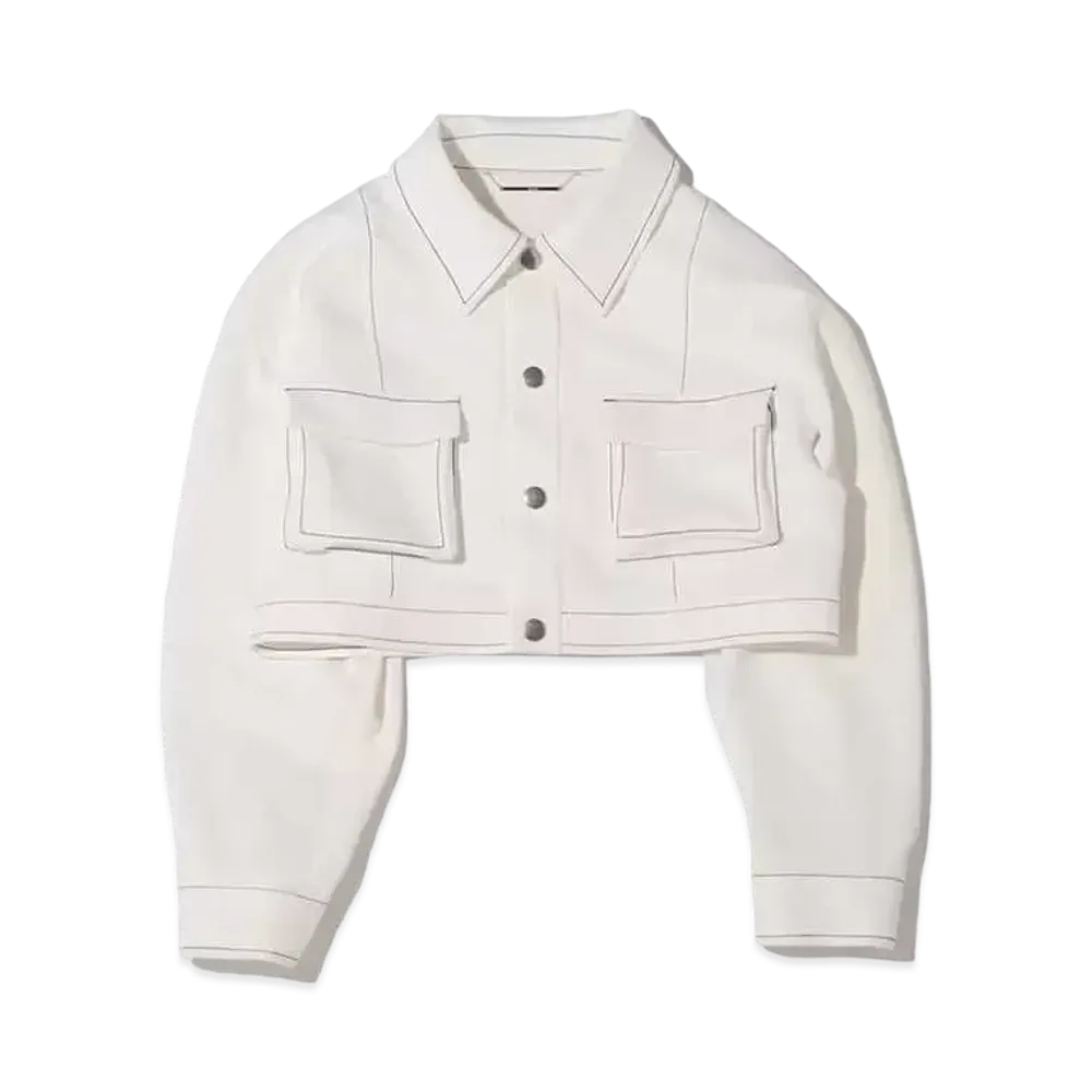atmos pink Cardboard Short Jacket "White"