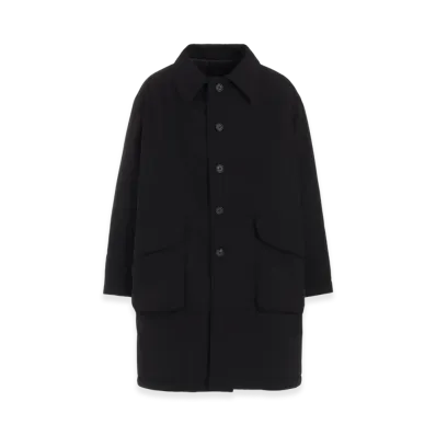 S'YTE Water-Repellent Stretch Taffeta Puffer Coat "Black"