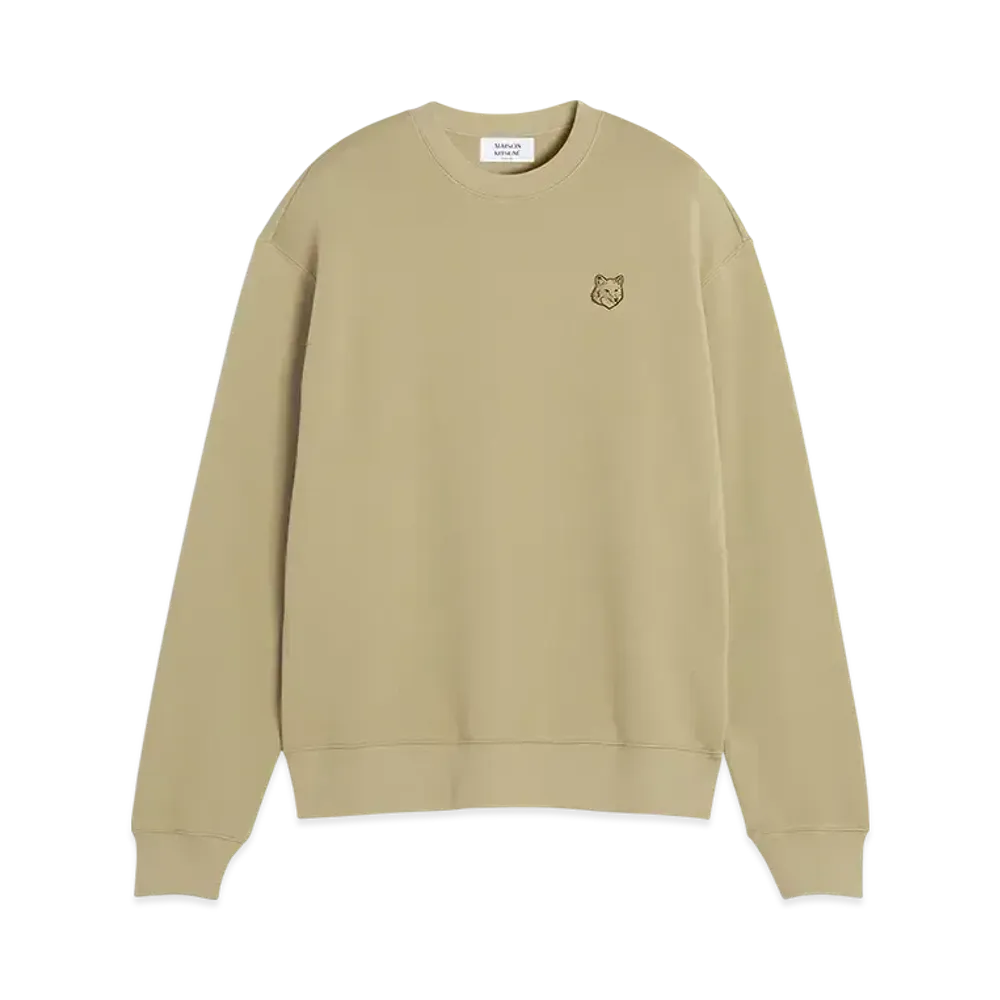 Maison Kitsune Bold Fox Head Patch Comfort Sweatshirt "Cardamon"