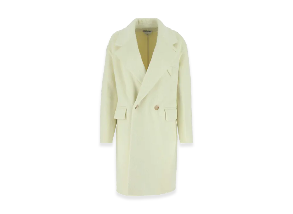 Bottega Veneta Women's Wool Blend Coat "Ivory"