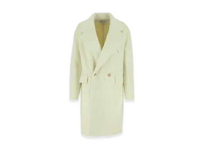 Bottega Veneta Women's Wool Blend Coat "Ivory"