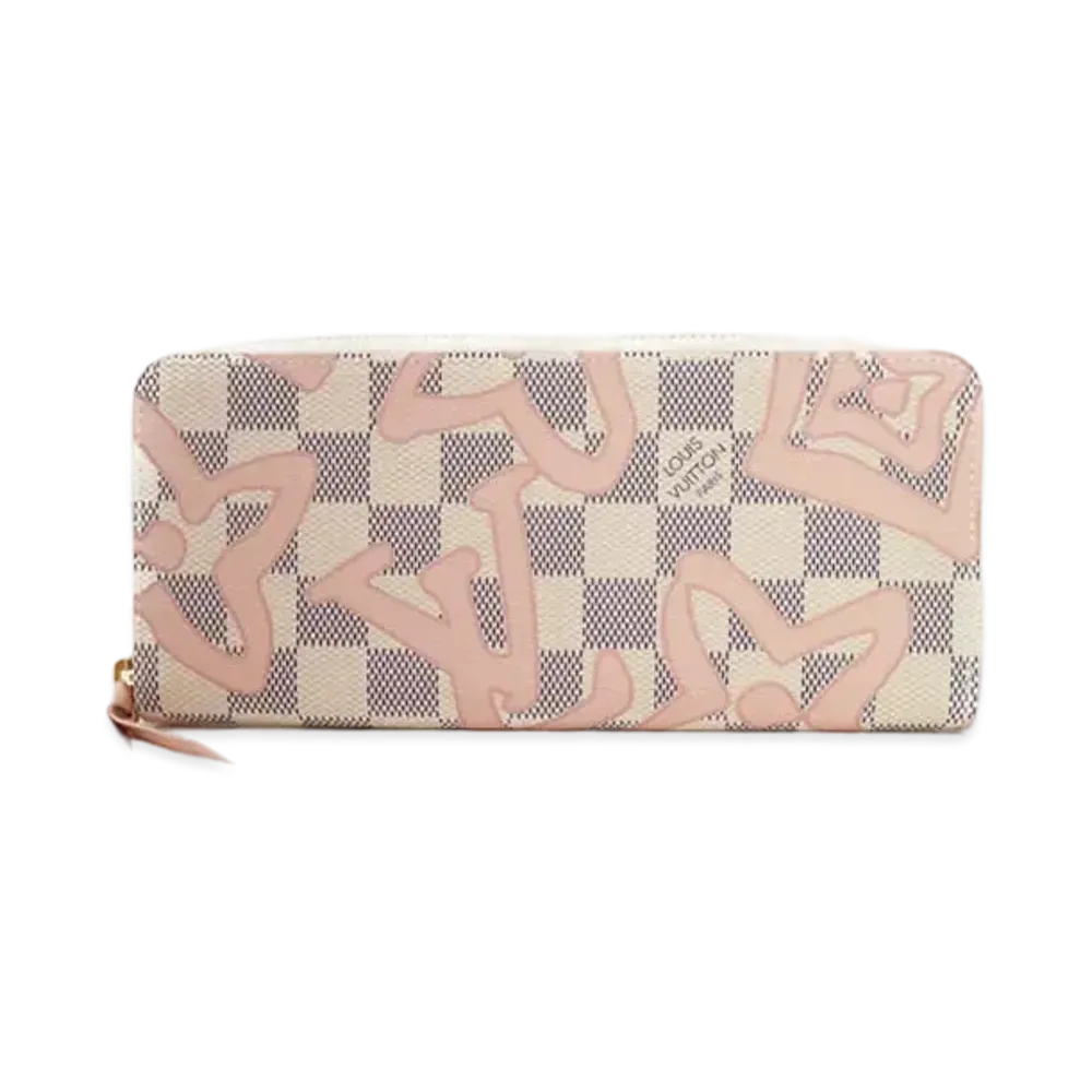 Louis Vuitton Damier Azur Tahiti Portefeuille Clemence