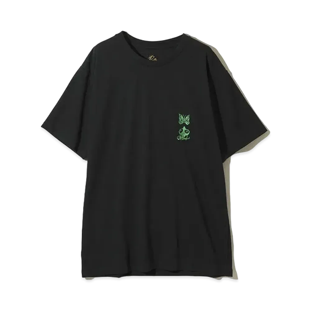 ニードルズ x エンド オブ ザ ワールド Tシャツ "ブラック/グリーン"
