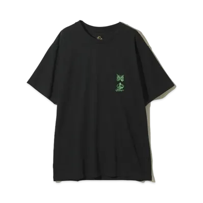 Needles x End of the World T-Shirt "Black/Green"