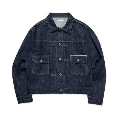uniform experiment Washed Denim Jacket "Indigo"