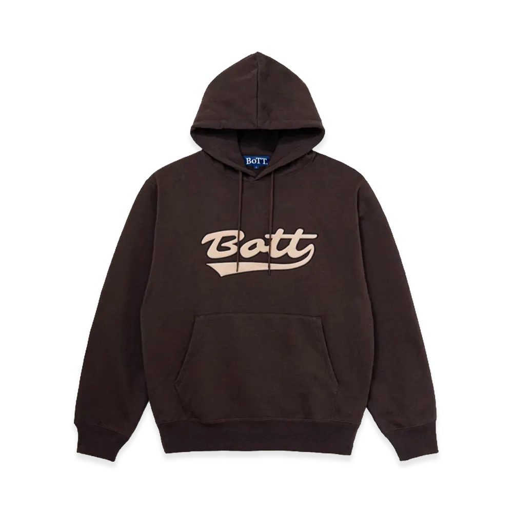 BoTT Script Logo Hoodie "Brown"
