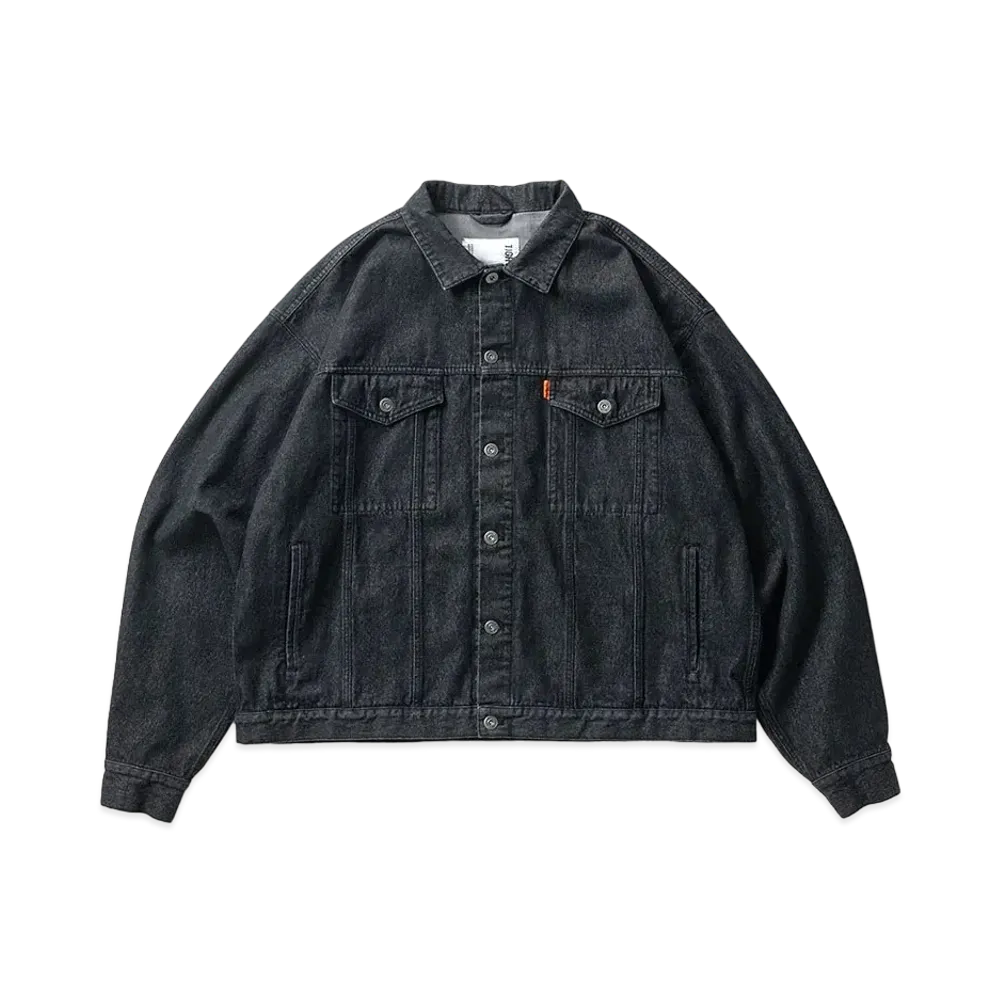 TIGHTBOOTH Label Denim Jacket "Black"