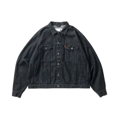 TIGHTBOOTH Label Denim Jacket "Black"