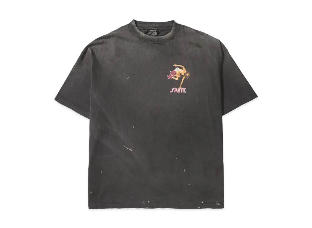Saint Mxxxxxx SS T-Shirt Skate "Black"