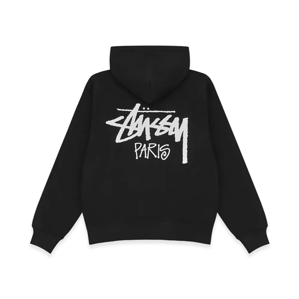 Stussy Stock Paris Hood "Black"