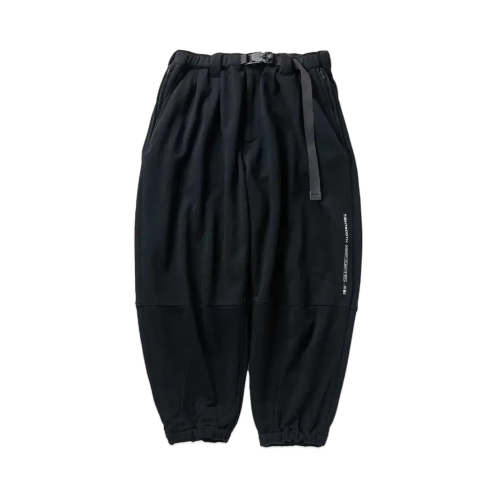 TIGHTBOOTH Pyramid Sweat Balloon Pants "Black"