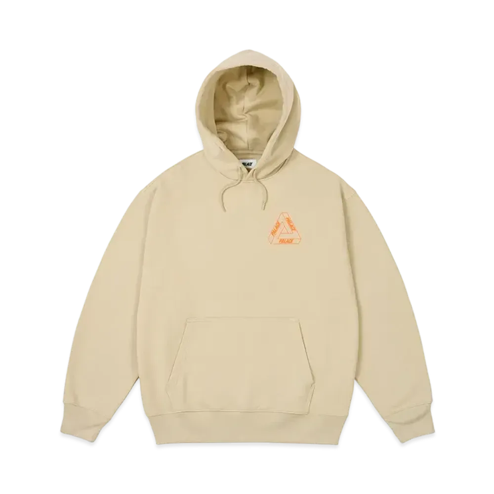 PALACE Glow Tri-Ferg Hood "Stoney Grey"