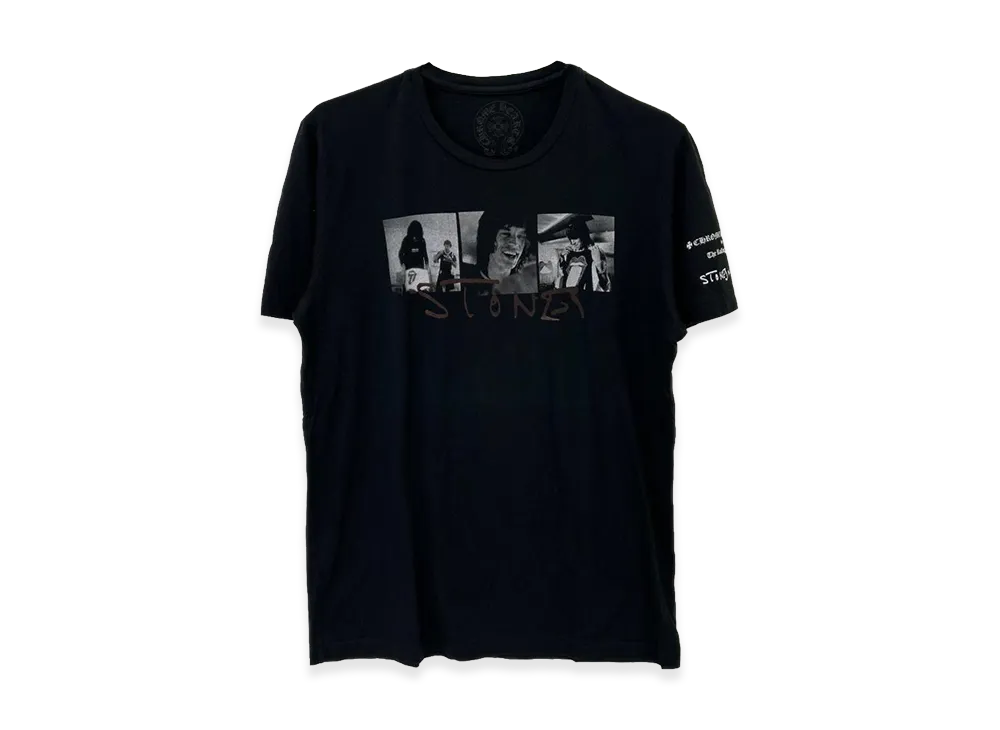 Chrome Hearts x The Rolling Stones Crewneck S/S T-Shirt "Black"