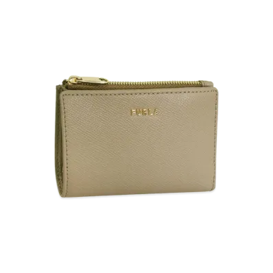 FURLA Classic S Bi-Fold W/Zip "Brown"