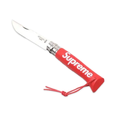 Supreme x Opinel No.08 Folding Knife "Red"