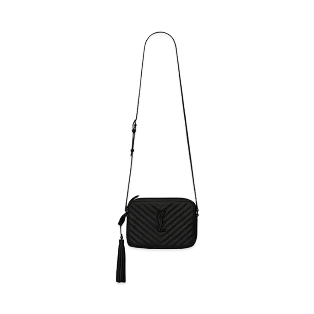Saint Laurent Lou Camera Bag In Quilted Leather "Black"