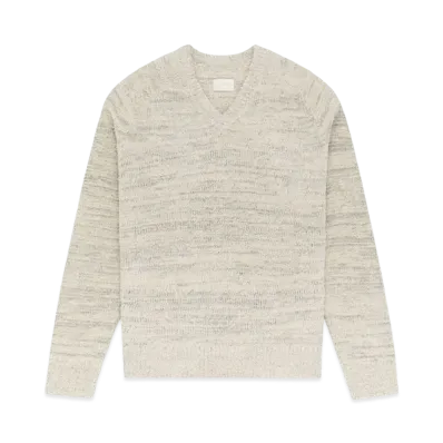 Aime Leon Dore Marled V-Neck Sweater "Beige"