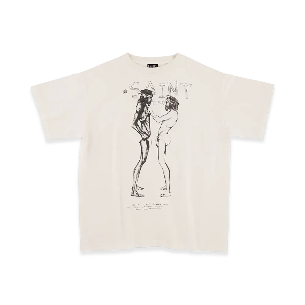 SAINT Mxxxxxx x Denim Tears S/S Tee "White"