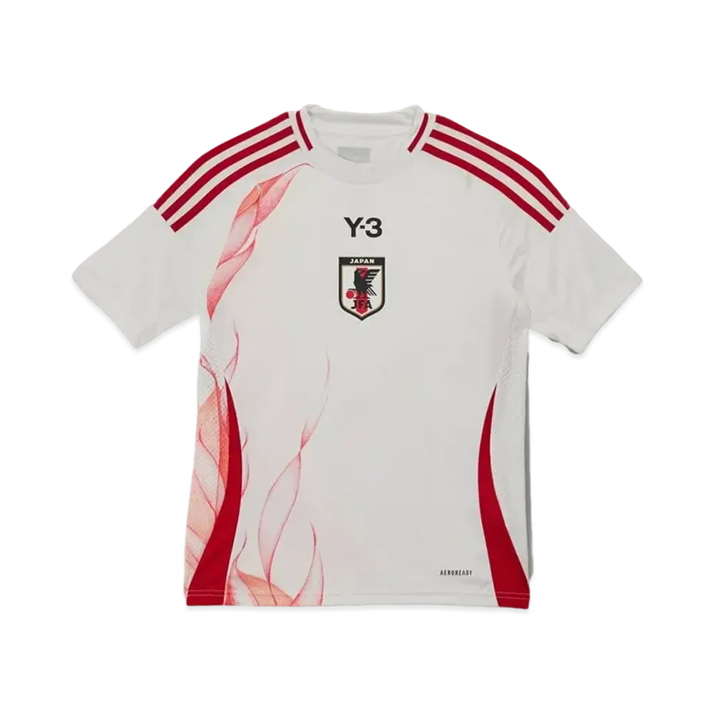 adidas Y-3 Kids Japan National Soccer Team 2024 Away Replica Jersey "Core White"