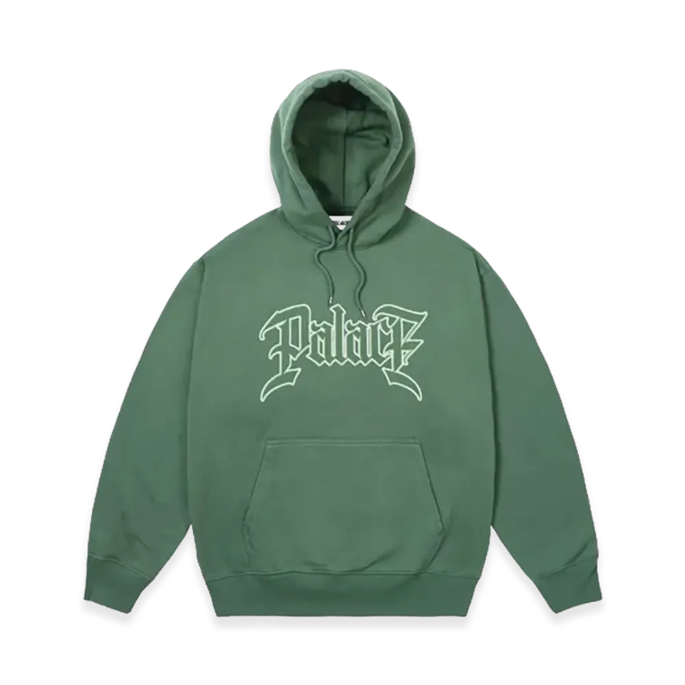 PALACE Le Script Hood "Racey Green"