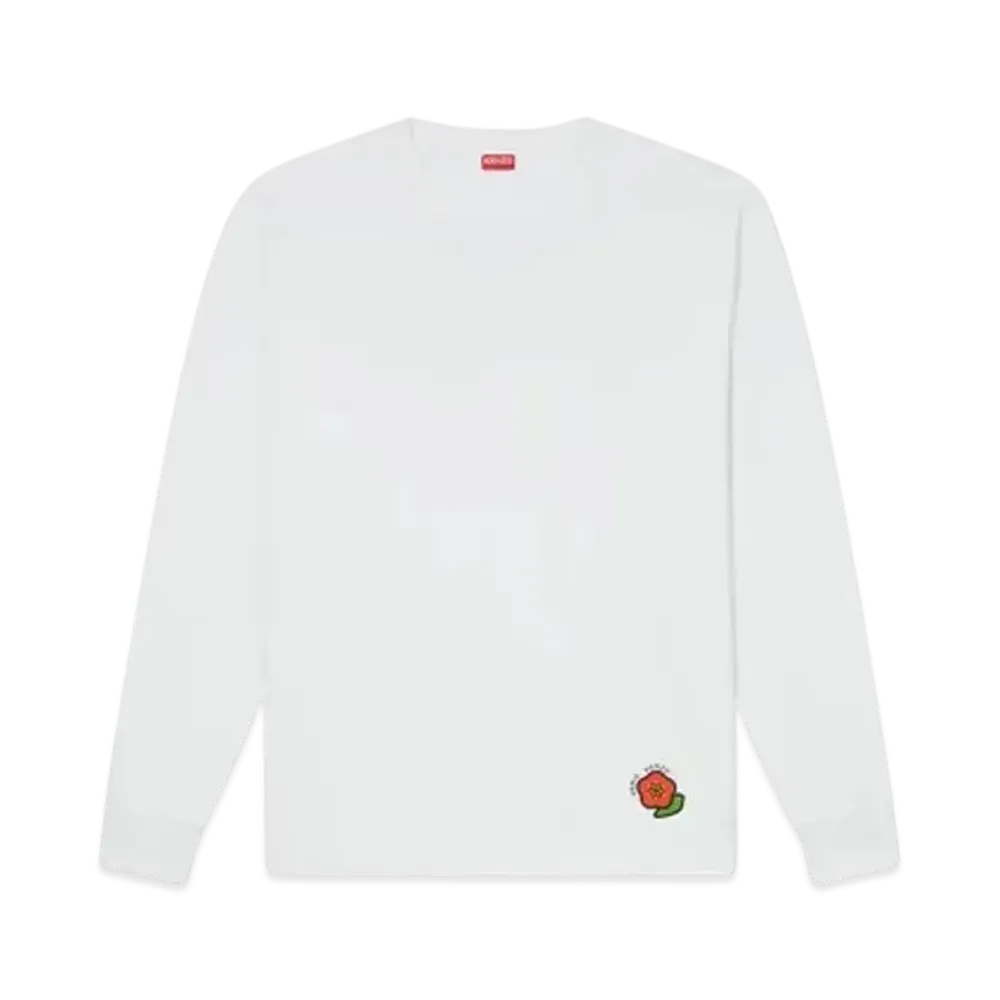 KENZO 'POP' Long Sleeve Sweat "Off White"