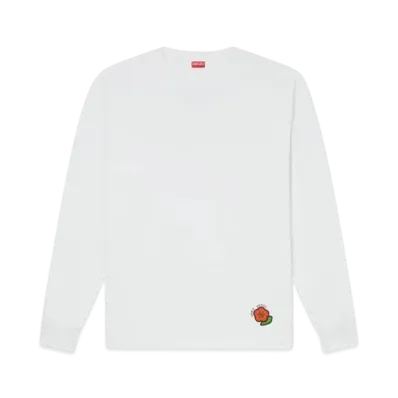 KENZO 'POP' Long Sleeve Sweat "Off White"