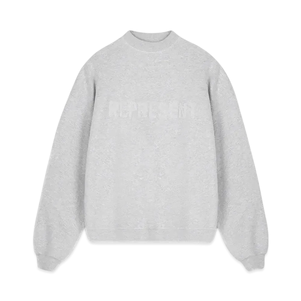 REPRESENT Owners Club Sweater "Grey Marl"