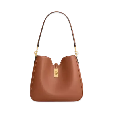 CELINE Small Camille 16 Soft Bag in Smooth Calfskin "Tan"