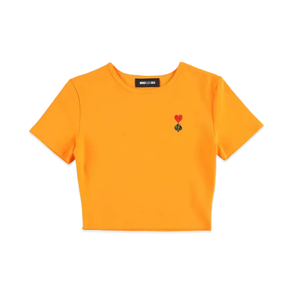 WIND AND SEA Heart & Spade Compact Tee "Orange"