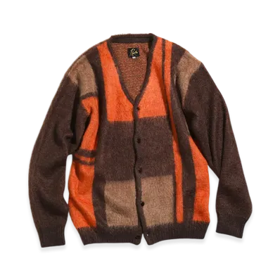 NEEDLES Mohair Cardigan "Mondrian"