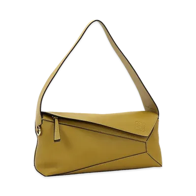 LOEWE Women's Puzzle Hobo Bag In Nappa Calfskin "Ochre"