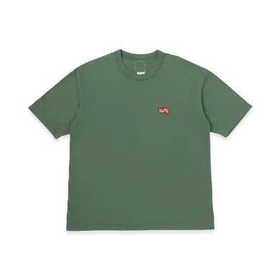 visvim Jumbo Tee S/S DMGD "Green"