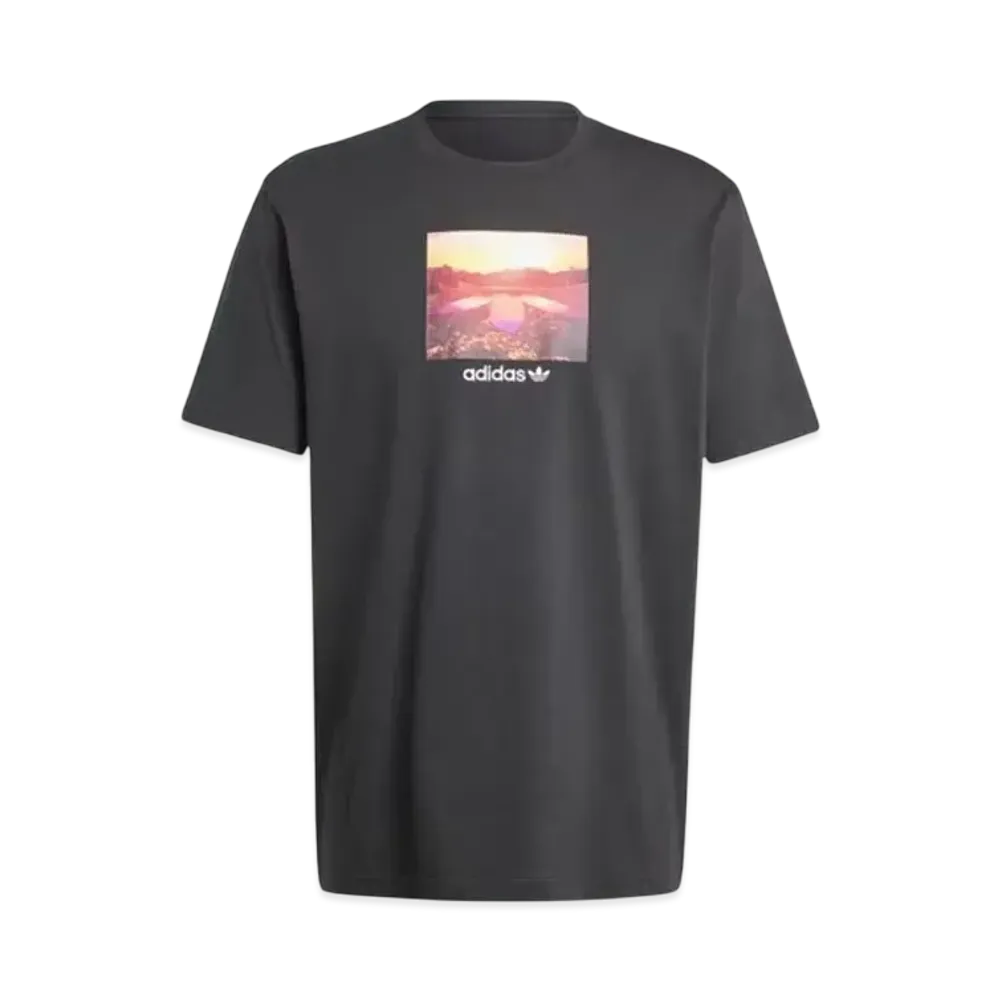 adidas Sunset Graphic T-shirt "Black"